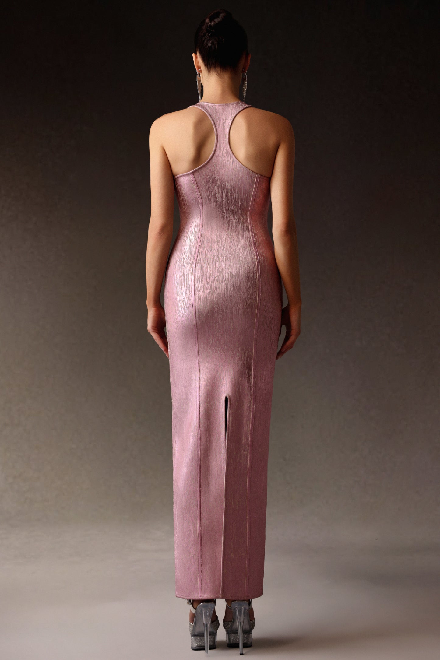 Yıldızbalığı Detaylı Bandaj Maksi Elbise