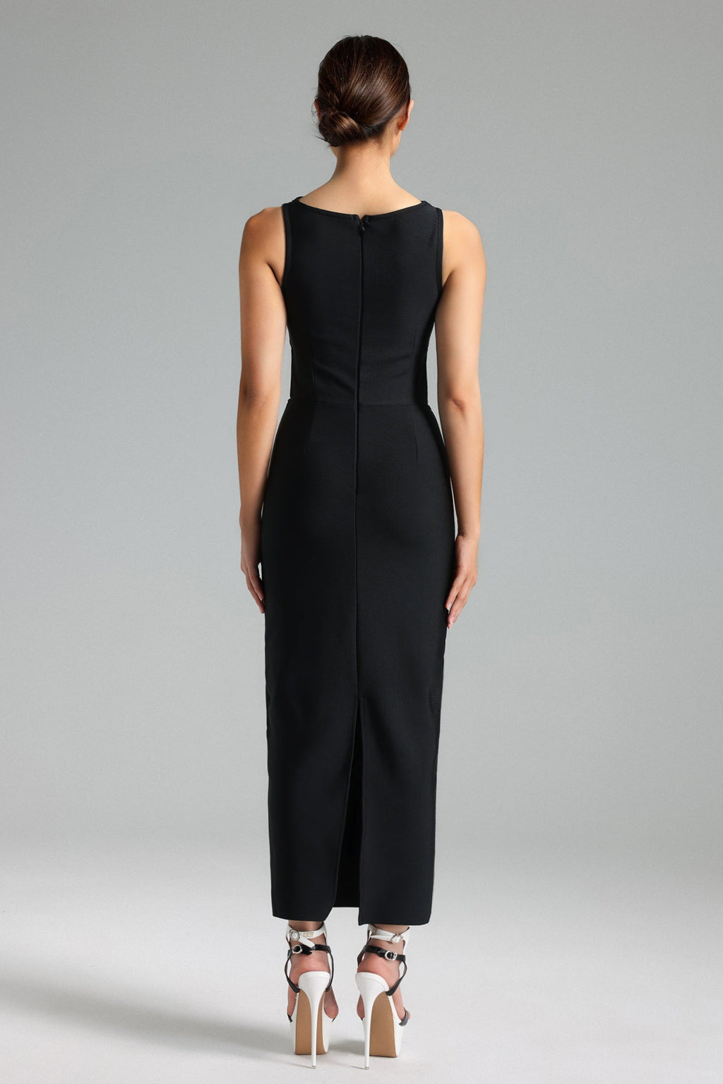 Ginny Çiçek Desenli Midi Elbise