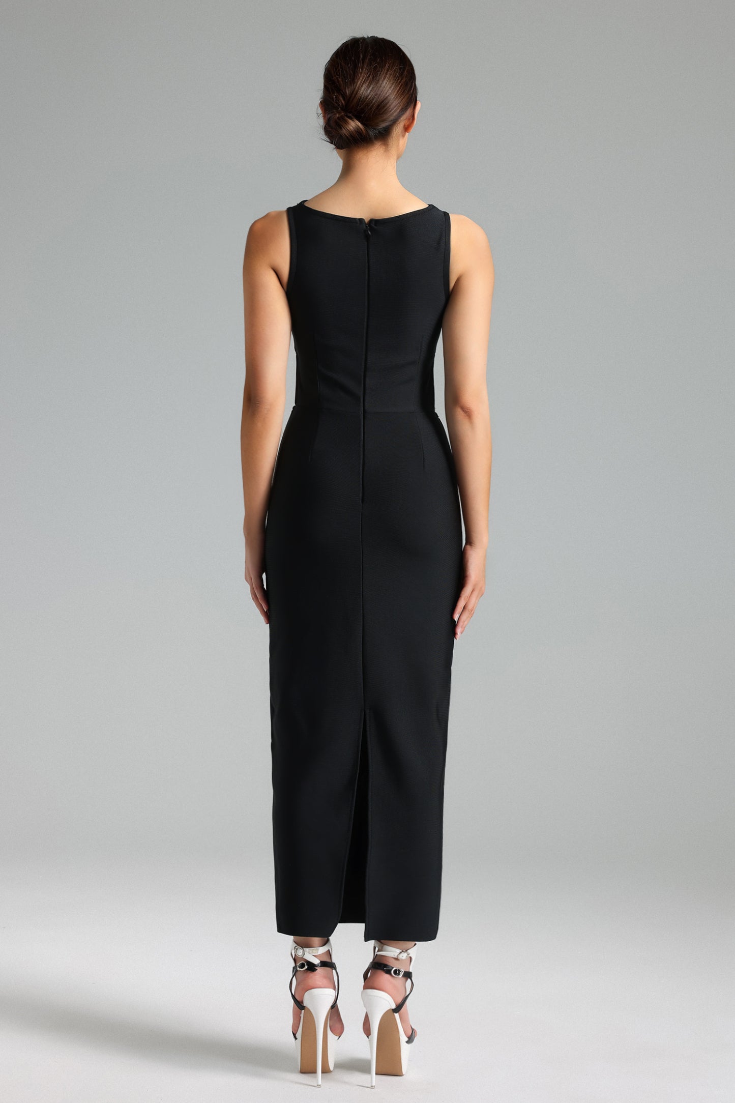 Ginny Çiçek Desenli Midi Elbise