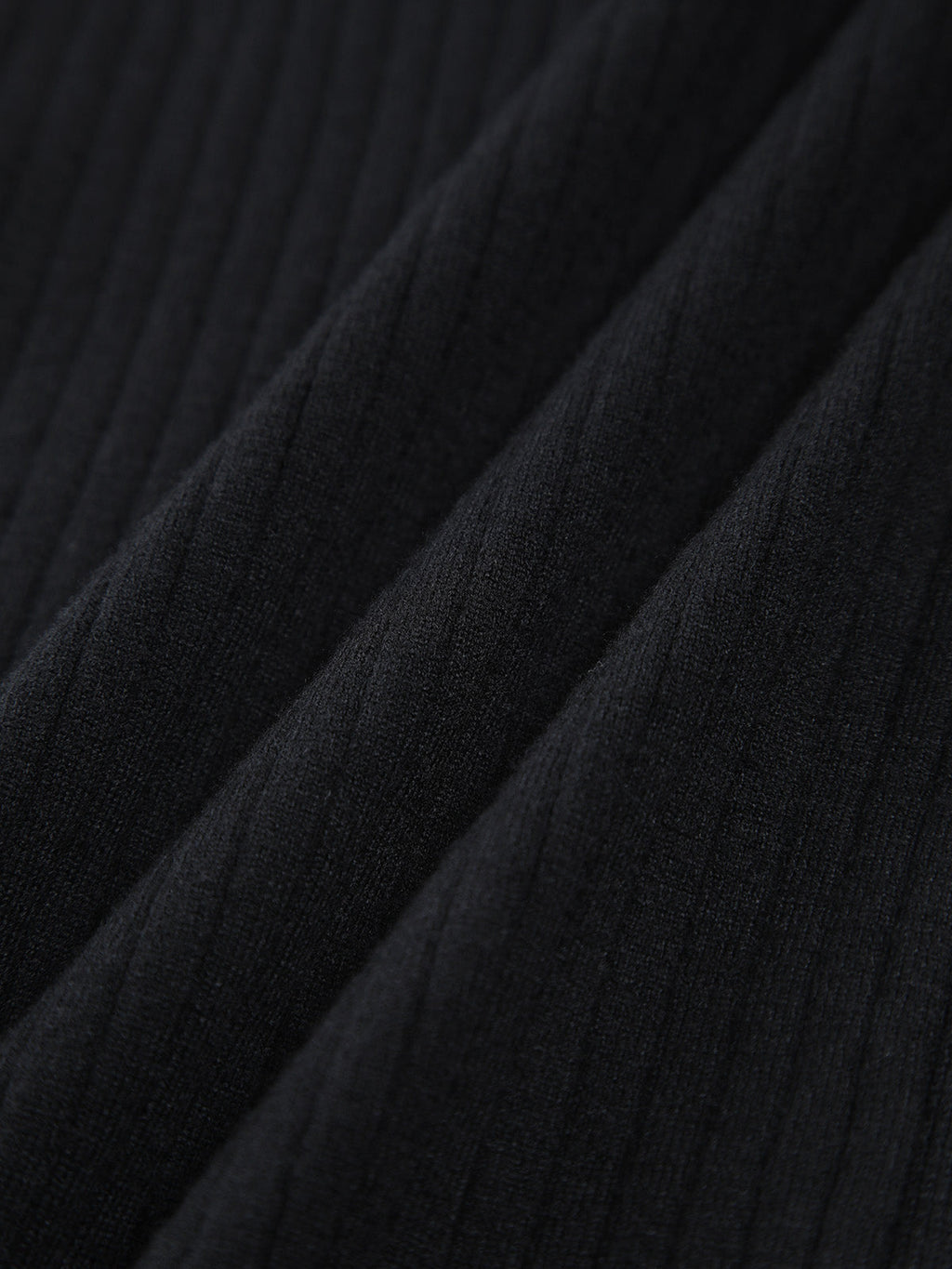 Kontrast Trim Sarma Midi Örgü Elbise