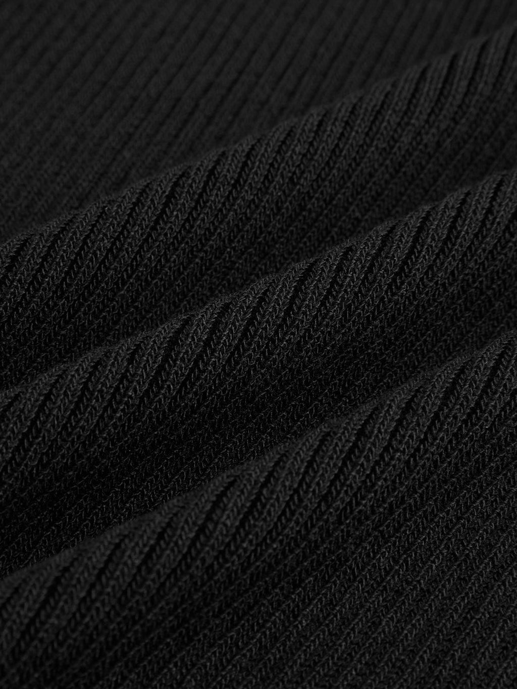 Kontrast Trim İnce Kazak Yelek