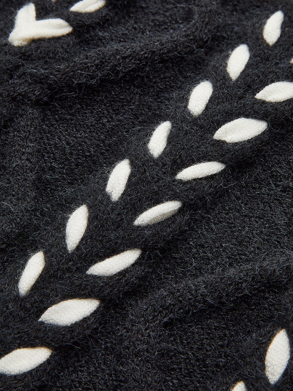 Kontrast Bağlama Sıkıştırılmış Büküm Kazak