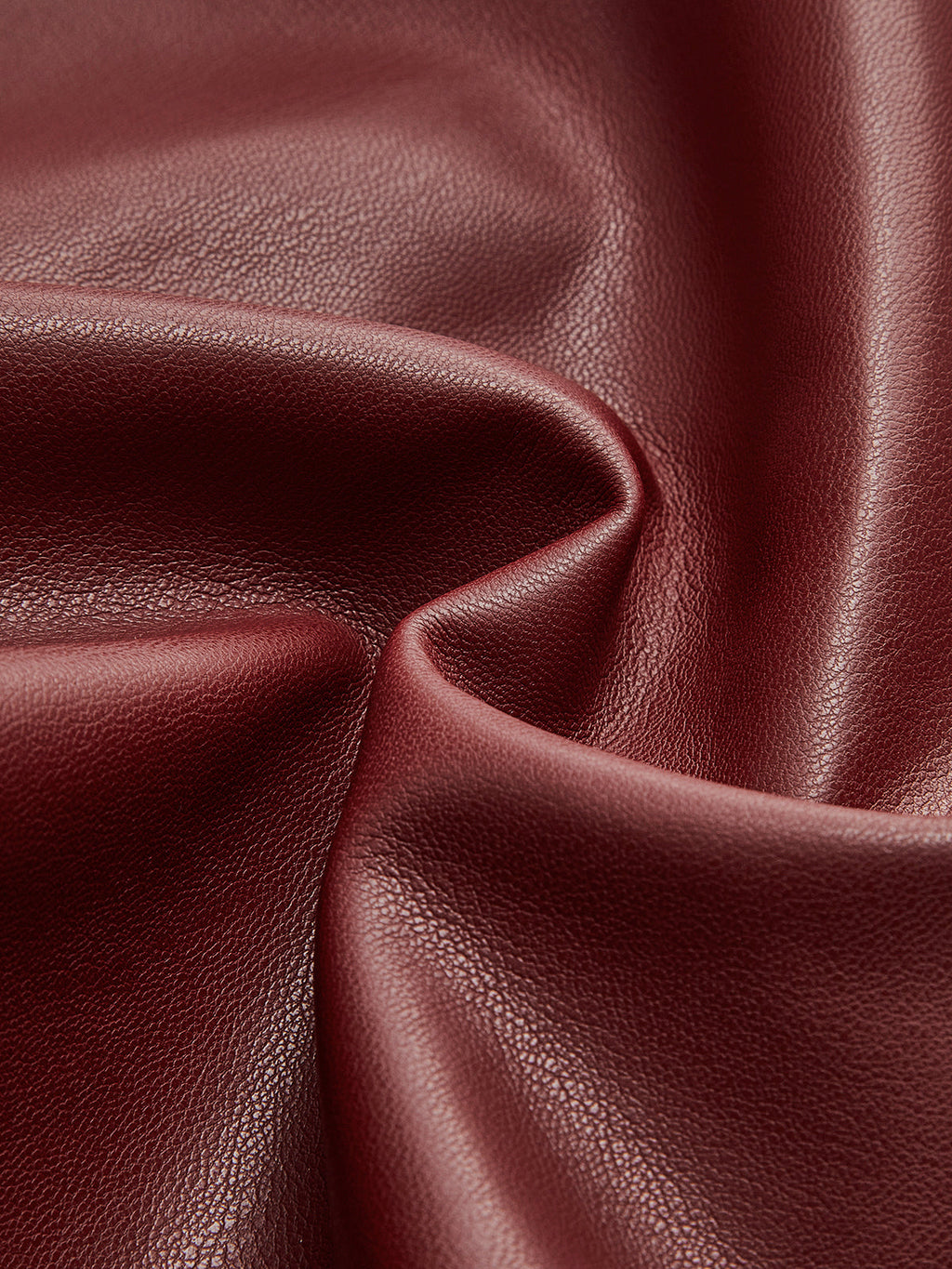 A Kesim Suni Deri Mini Etek