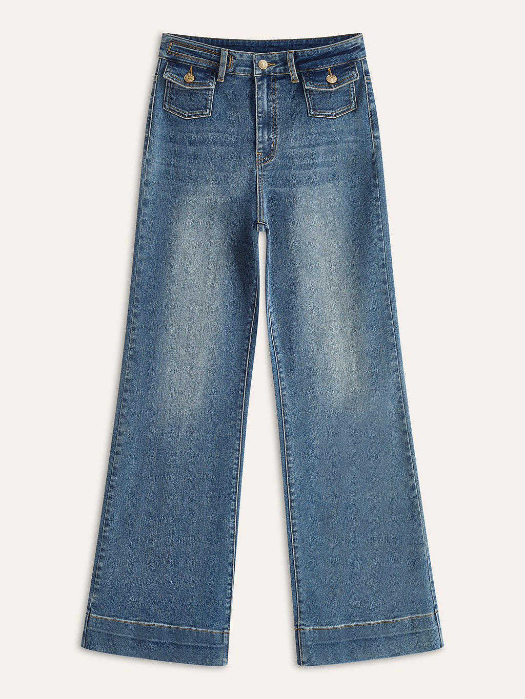 Orta Bel Dekor Cepli Pantolon