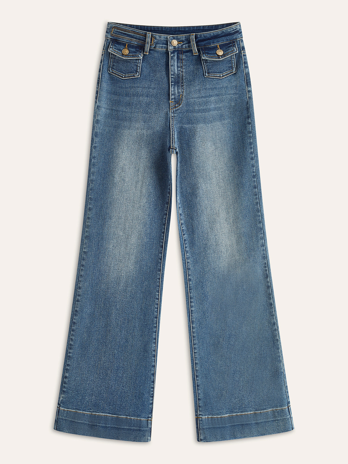 Orta Bel Dekor Cepli Pantolon