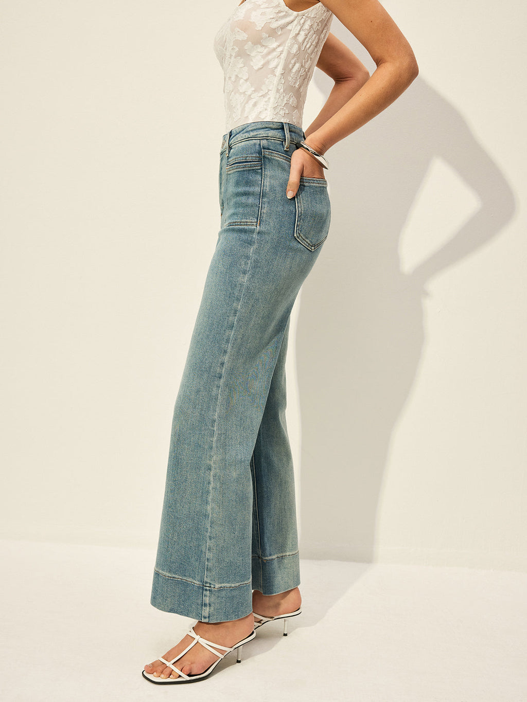 Cepli Orta Bel Kot Pantolon