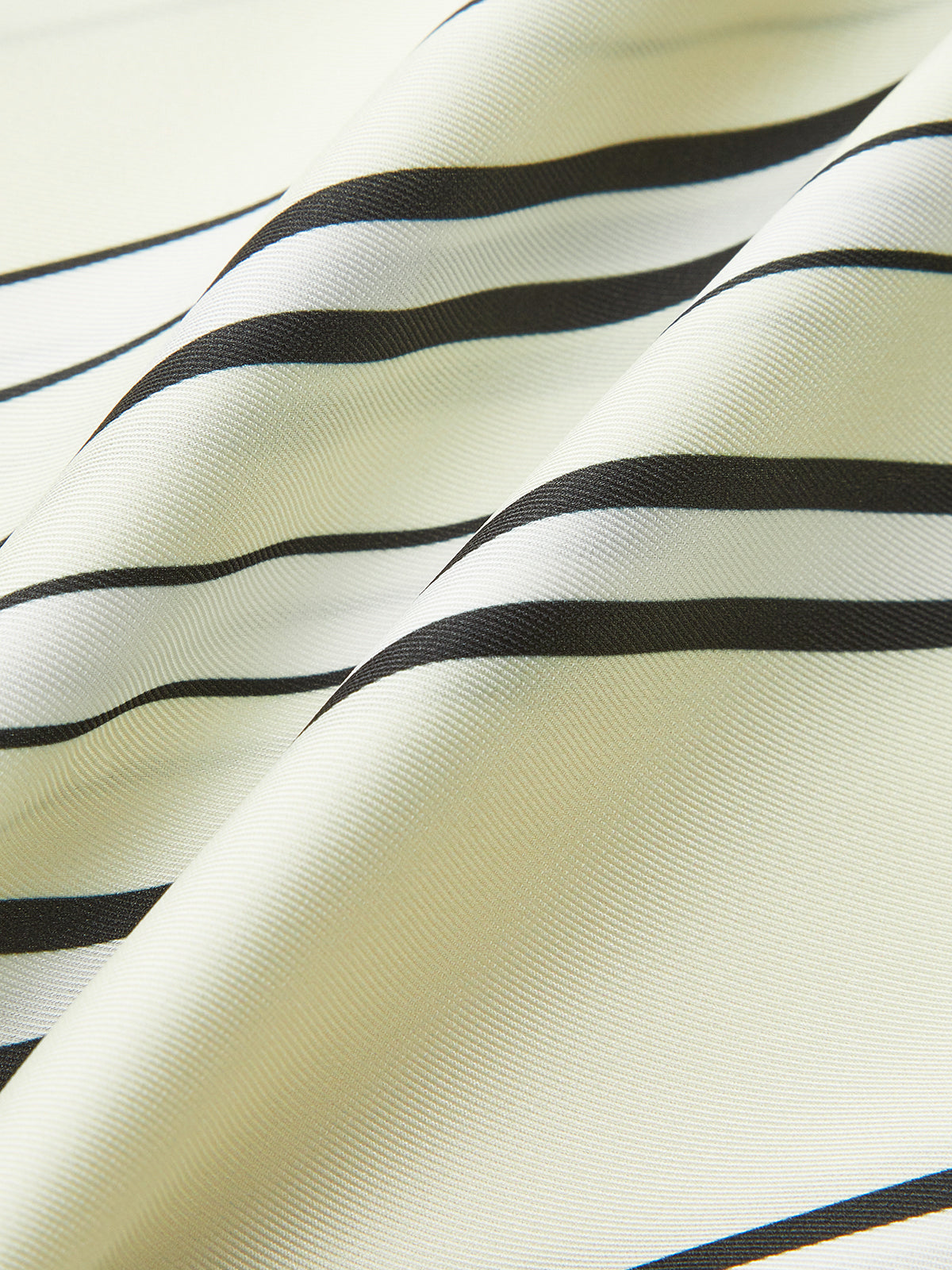 Çizgili Orta Bel Pantolon