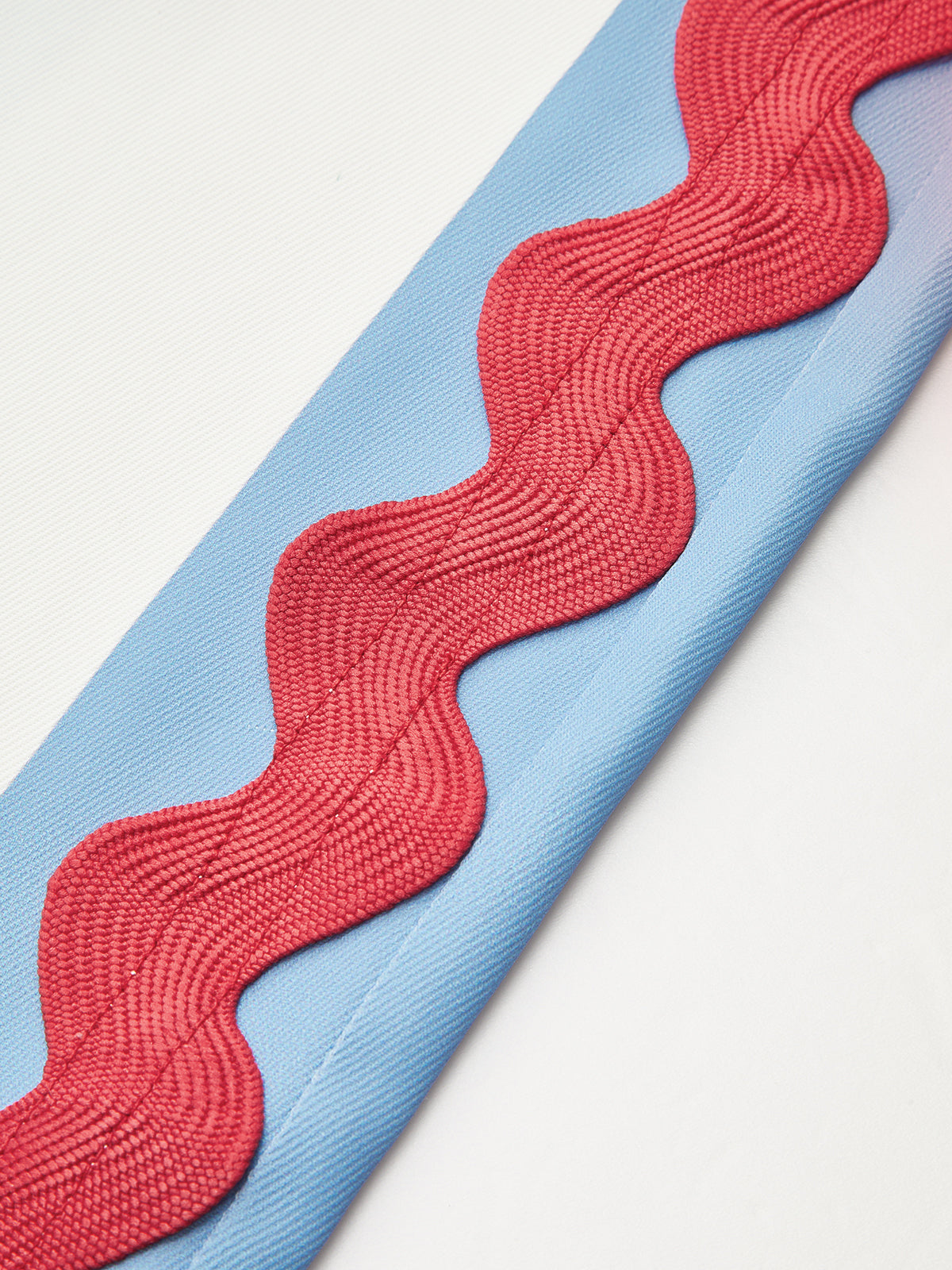 Ric-Rac Kenarlı Çizgili Cepli Pantolon