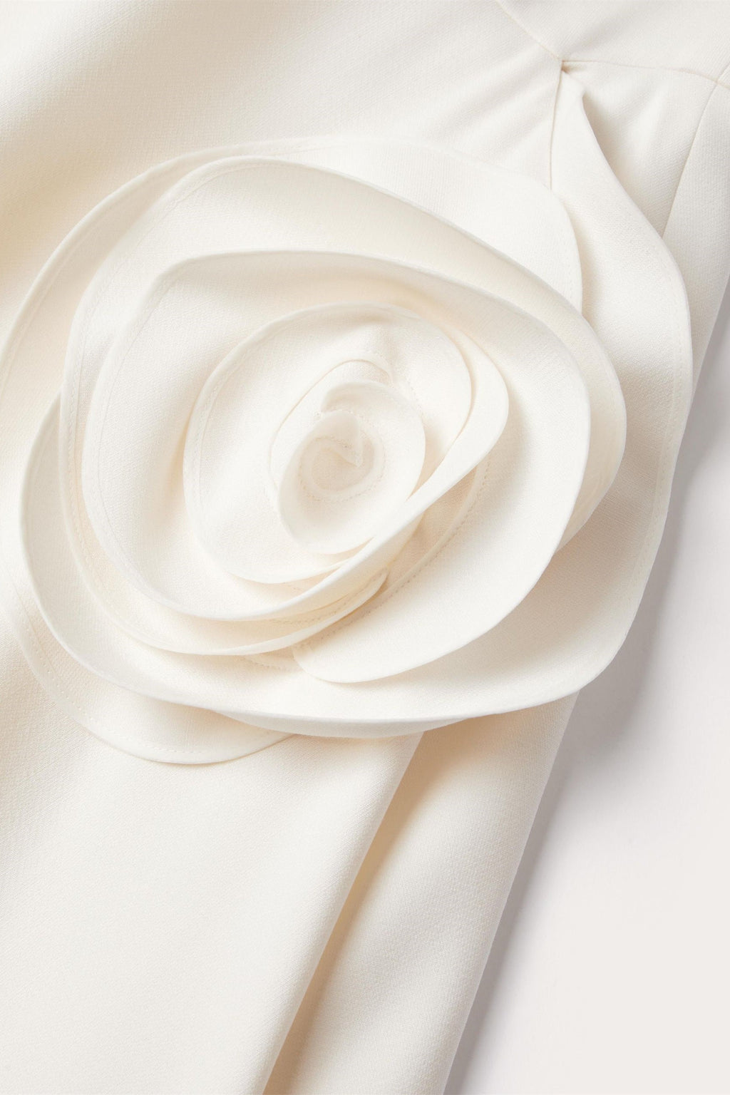 Ava Çiçek Aplikeli Kısa Kollu Midi Elbise