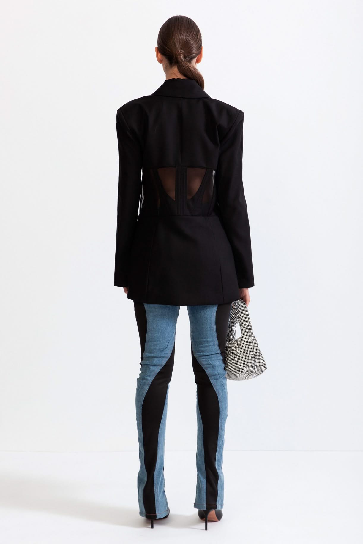 Korse Blazer - Siyah