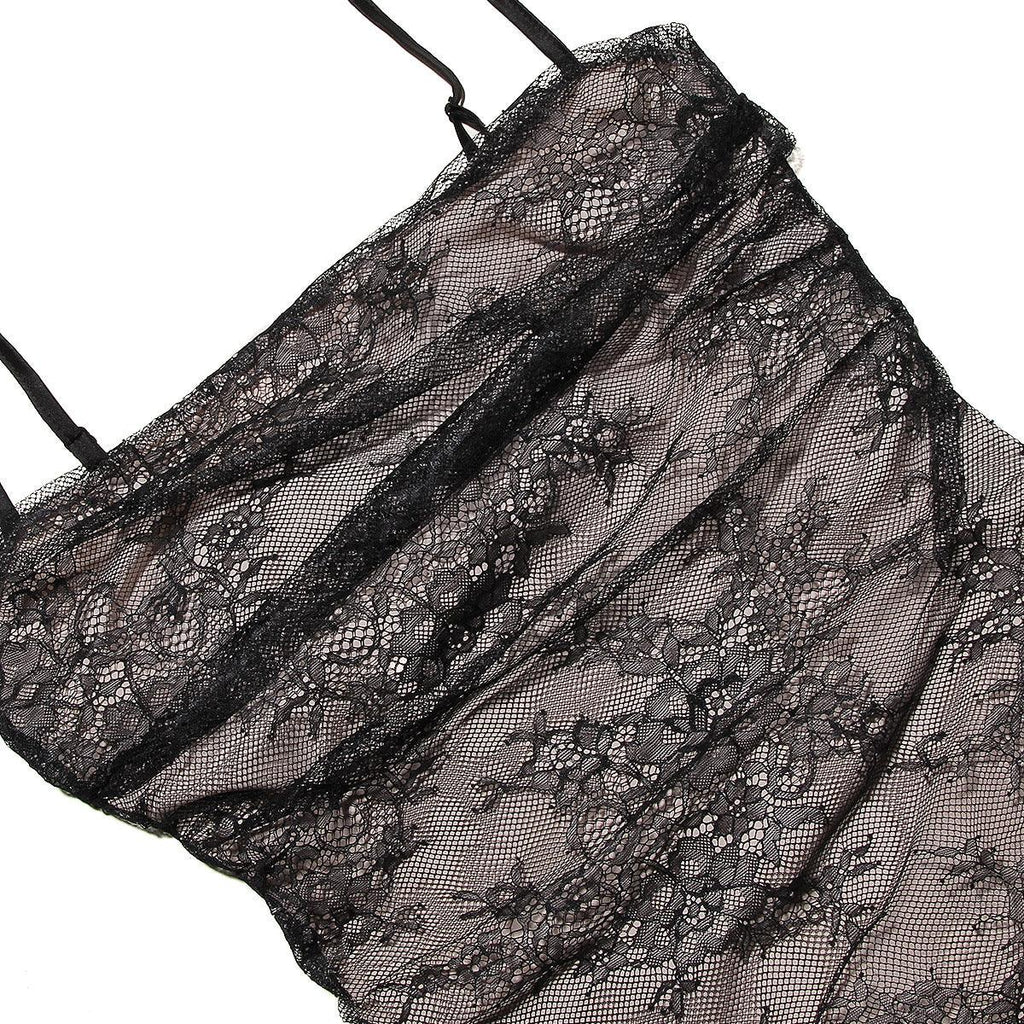 Dantel İncili Uzun Balık Abiye Elbise