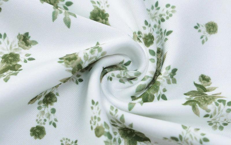 Askılı Çiçek Desenli Mini Elbise