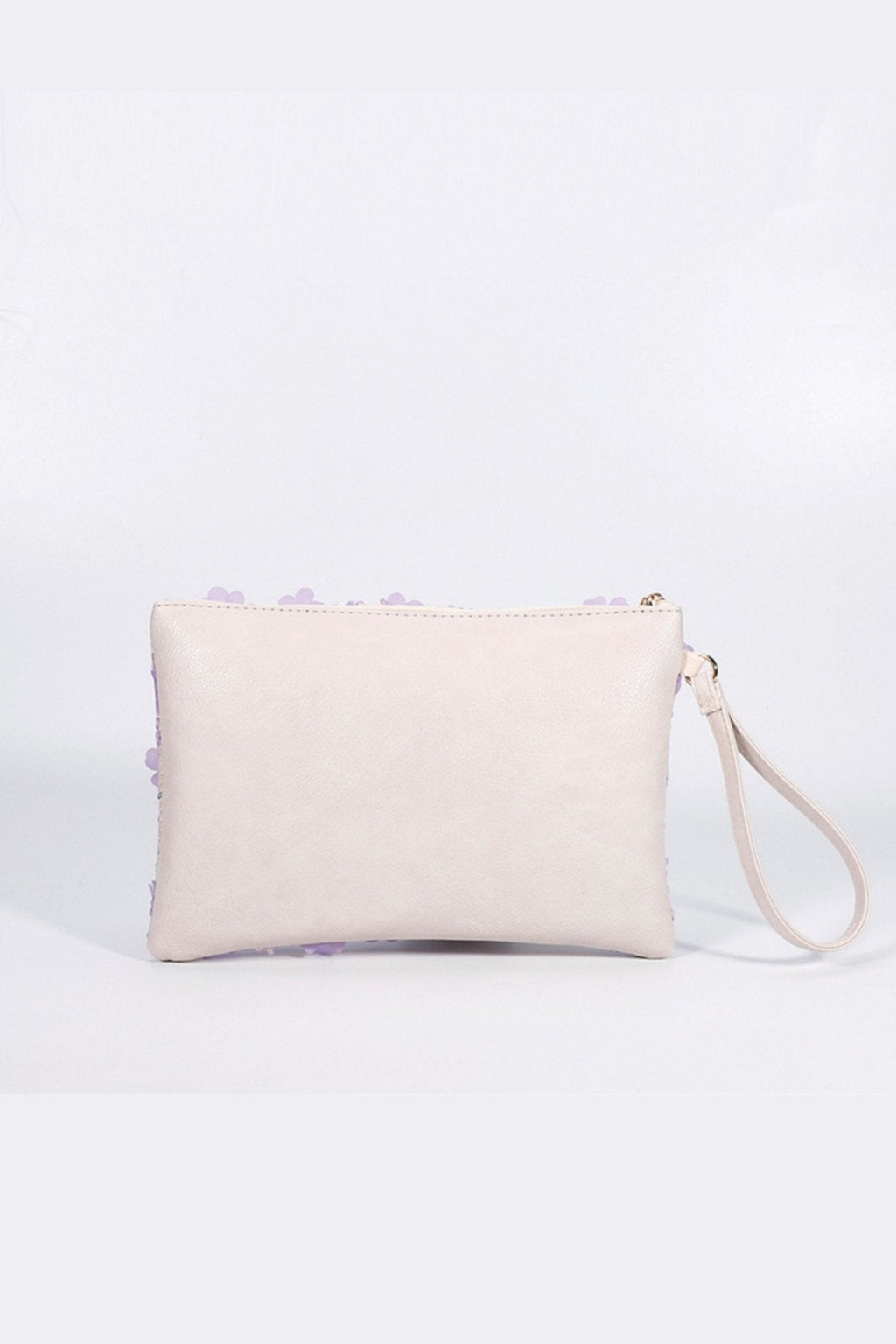 Angie Decor Çiçek Hasır Debriyaj Çanta