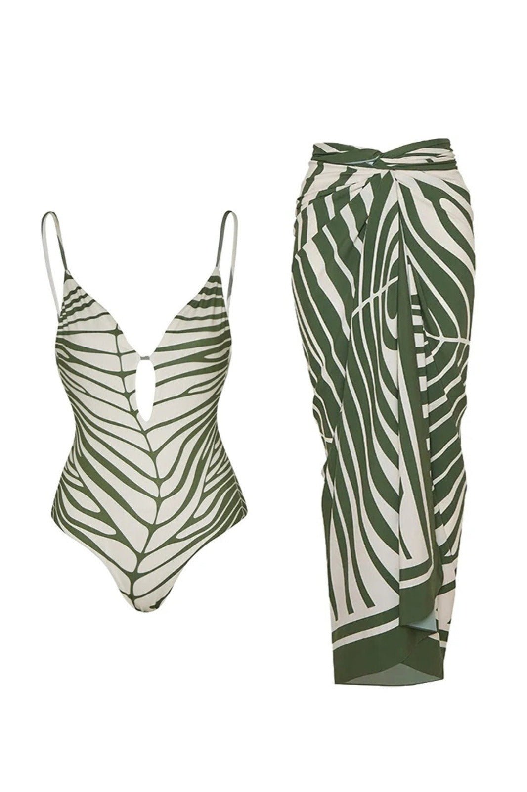 Bridget Baskılı İkili Yüzme Seti