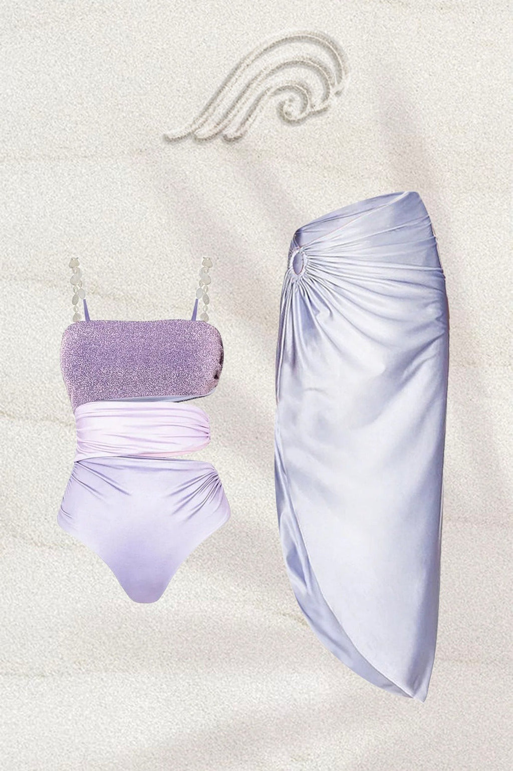 Carlin Kesik İki Parçalı Yüzme Seti