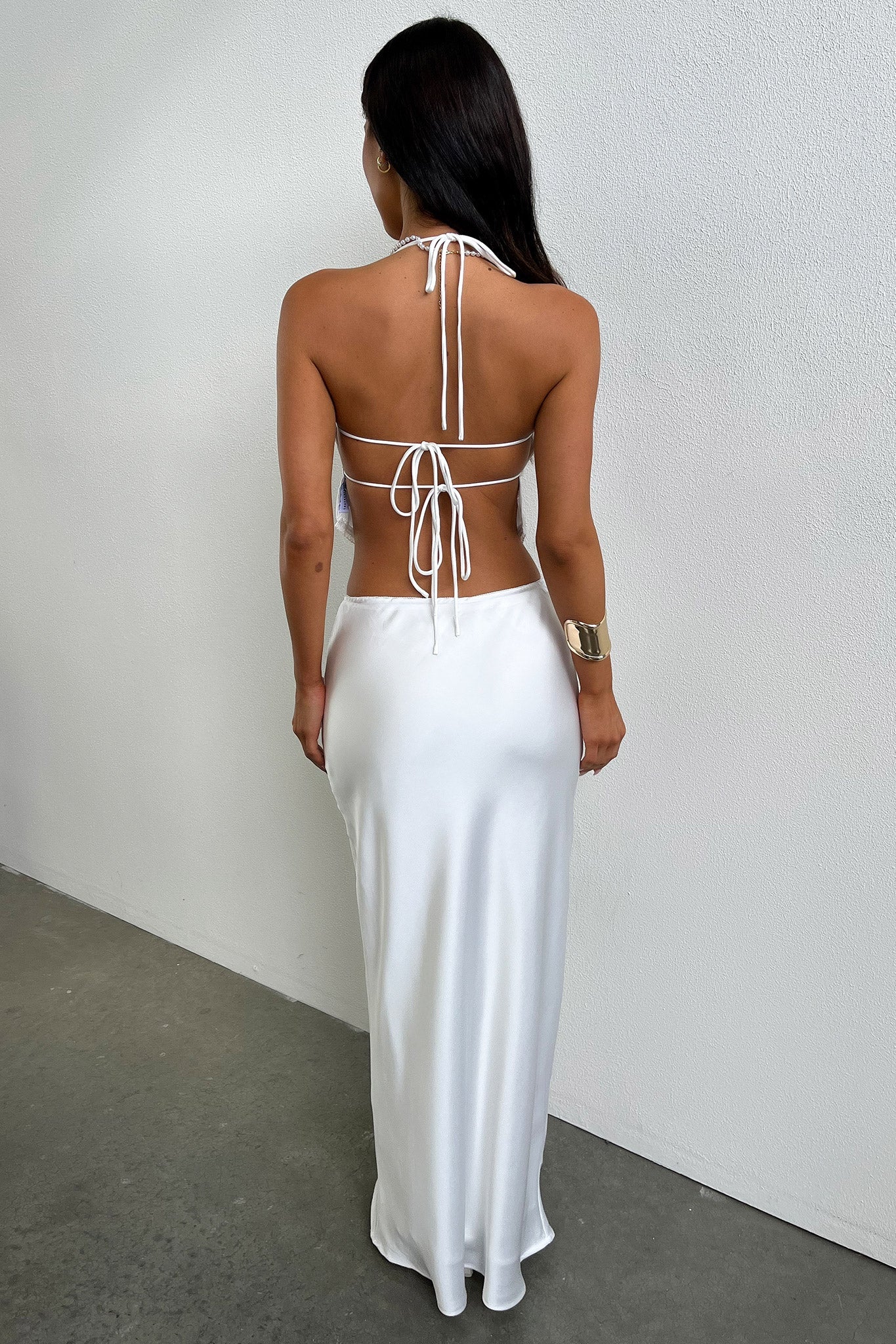 Hattie Crop Top - Beyaz