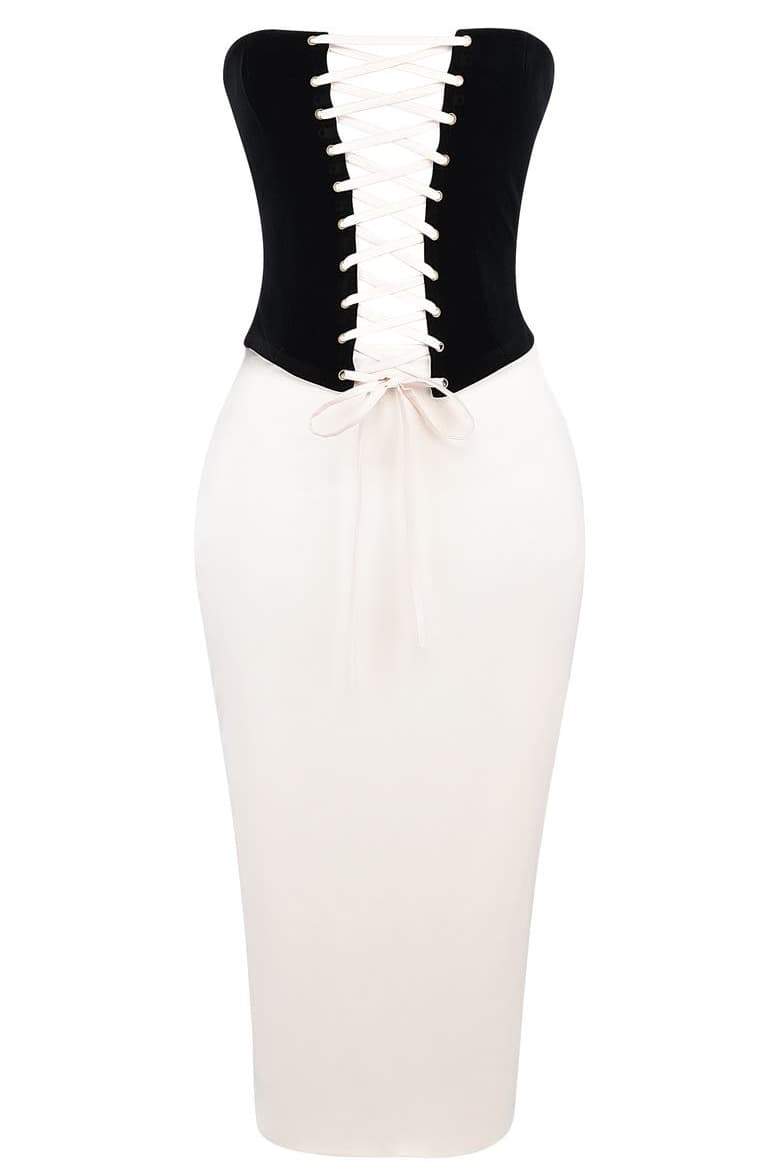 Celeste Bağcıklı Korse Takımı