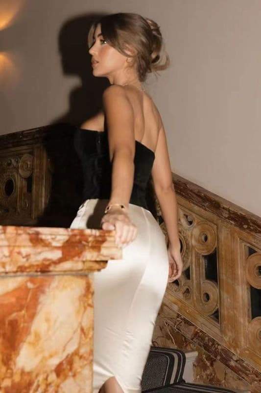 Celeste Bağcıklı Korse Takımı