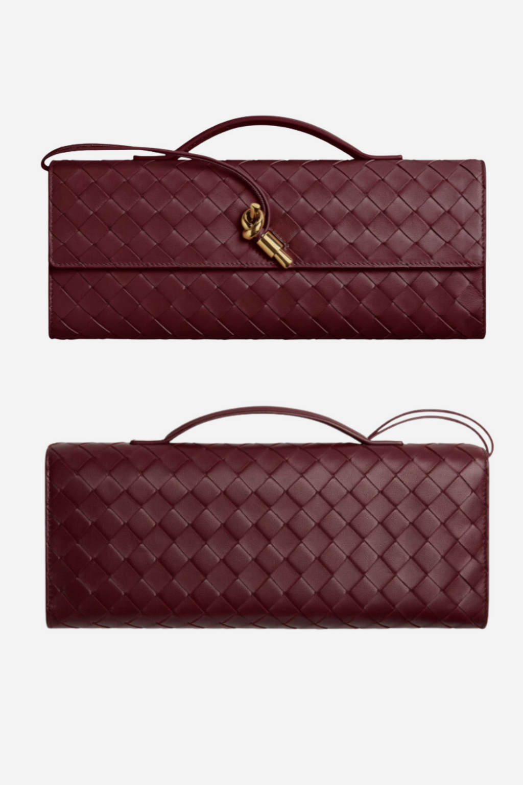 Dokuma Deri El Çantası