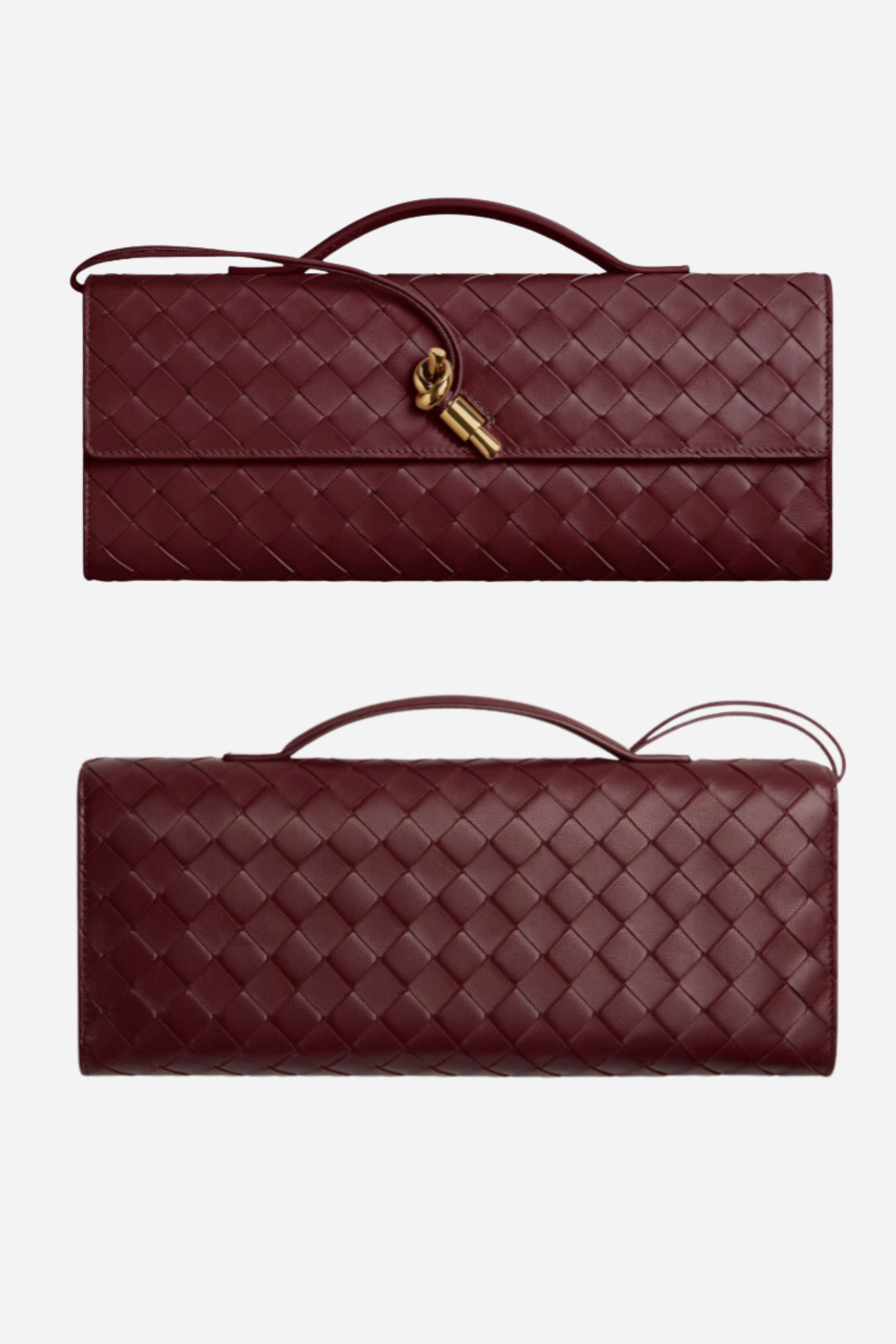 Dokuma Deri El Çantası