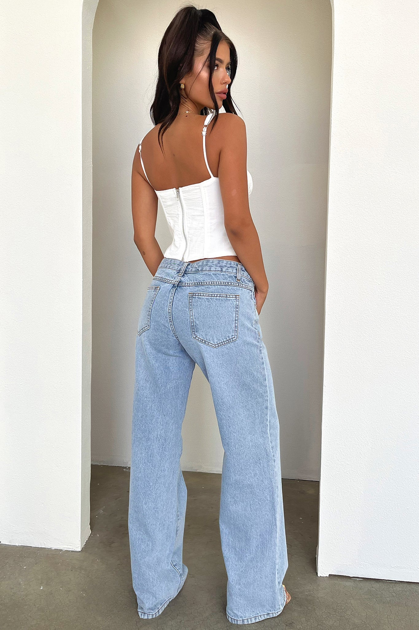 Danica Corset - Beyaz