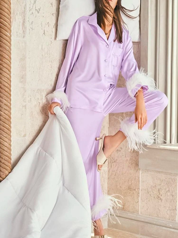 Estella Tüylü Salon Takımı