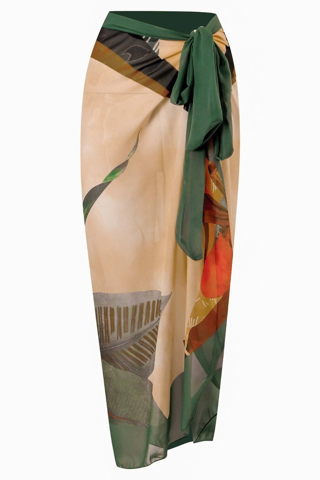 Eugenia Baskılı Kesikli İki Parçalı Yüzme Seti