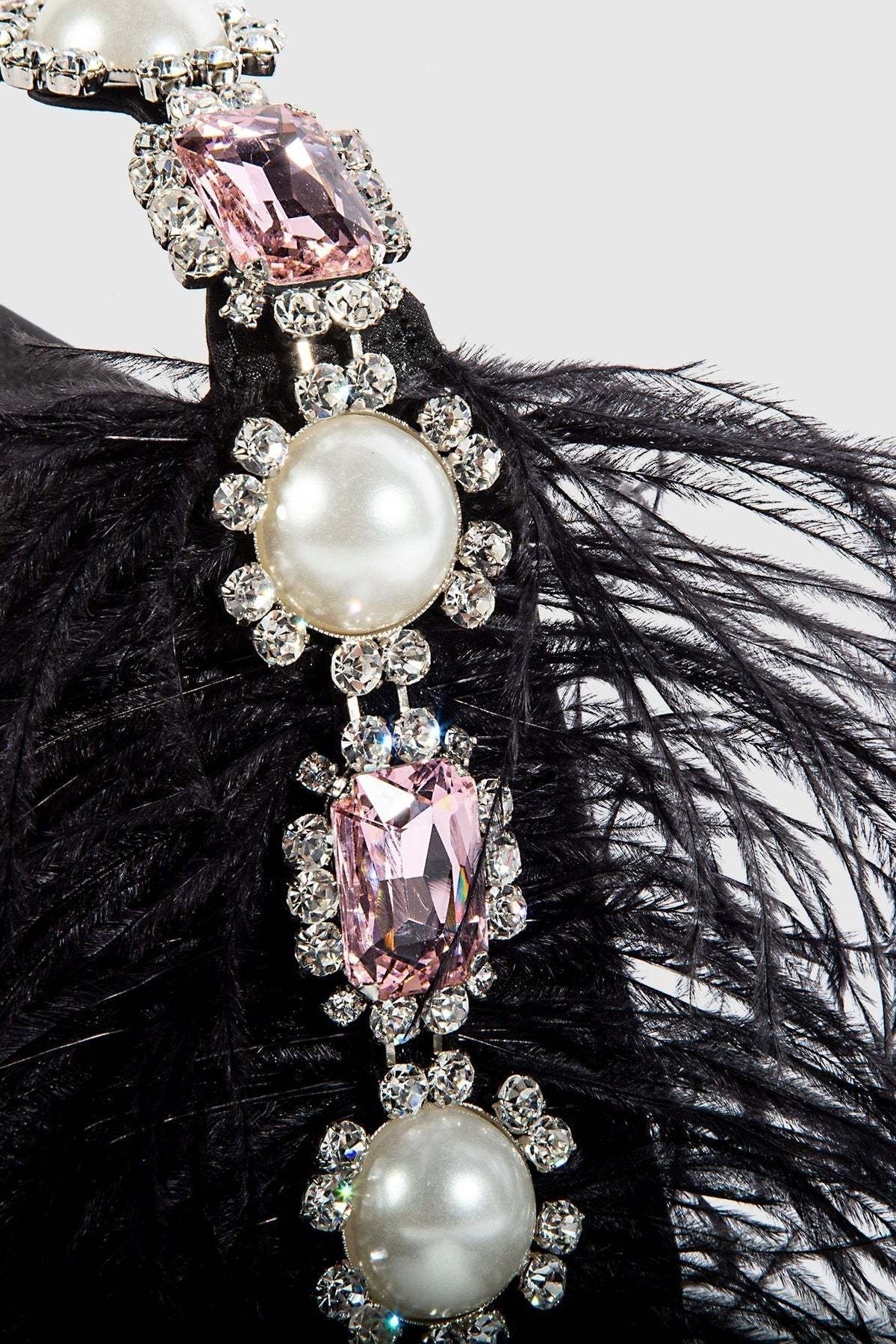 Tüy Elmas Saten Bento Çanta