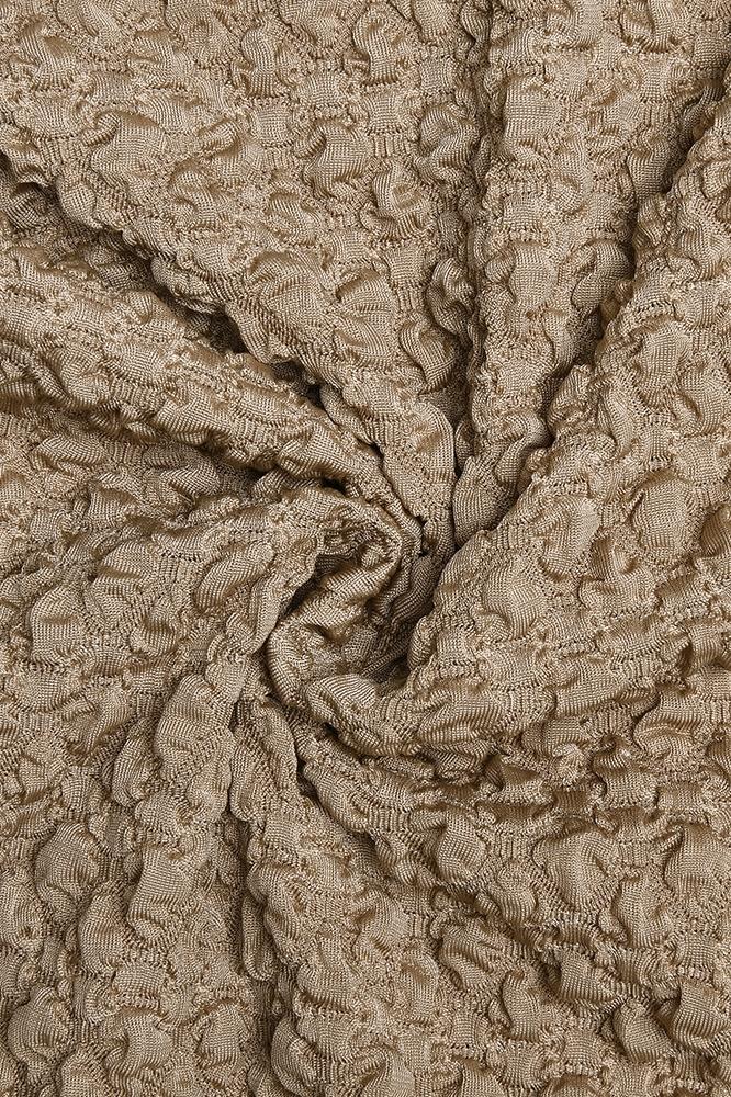 Solungaç Katlı Dokulu Flare Midi Elbise