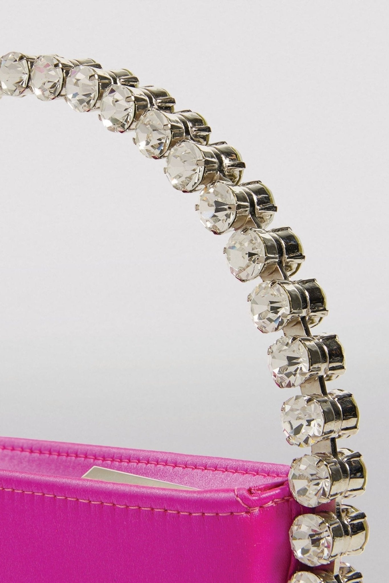 Madge Diamante Halkalı Saten Çanta