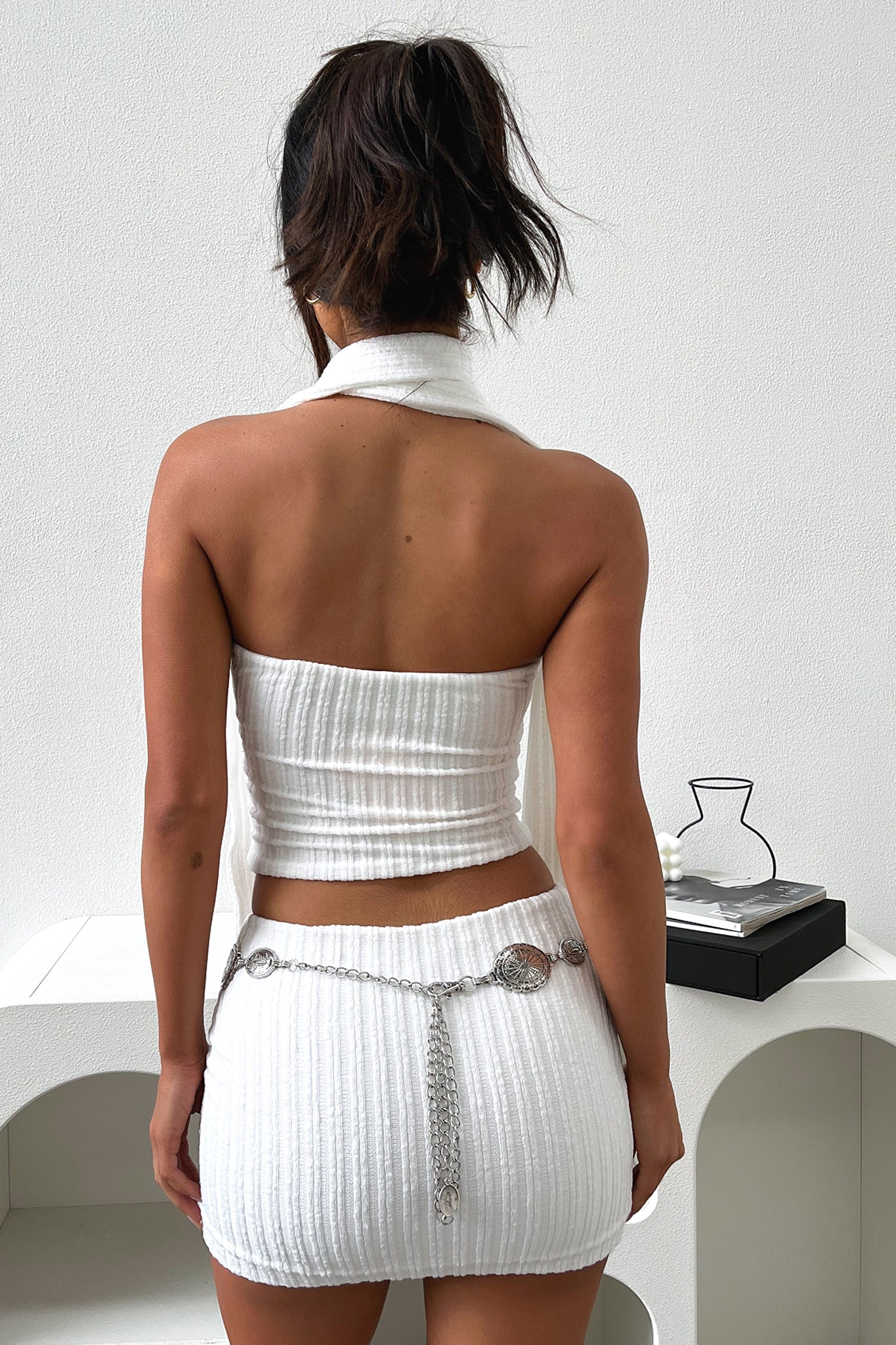 Mariana Crop - Beyaz