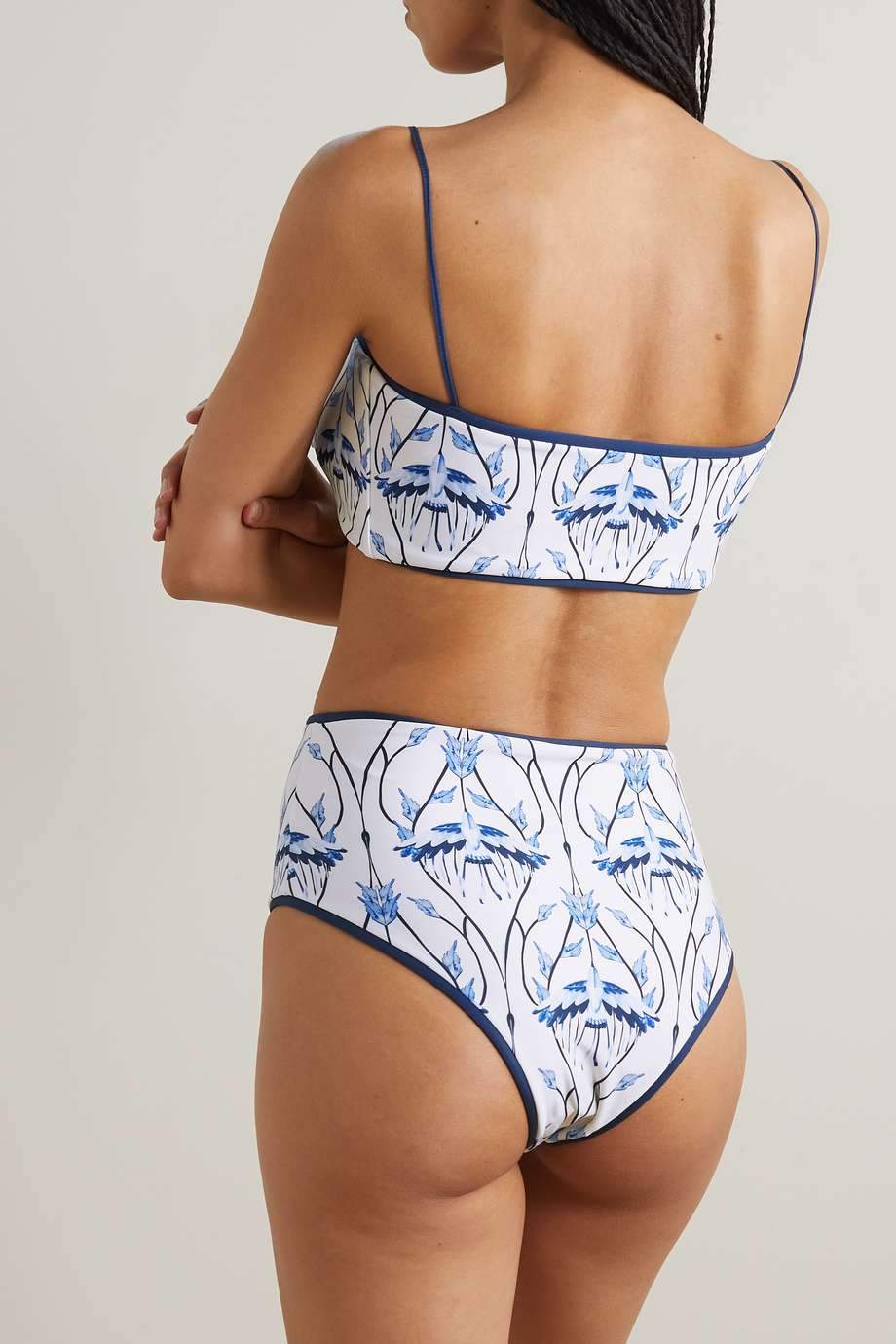 Miriam Baskılı Üçlü Bikini Takımı