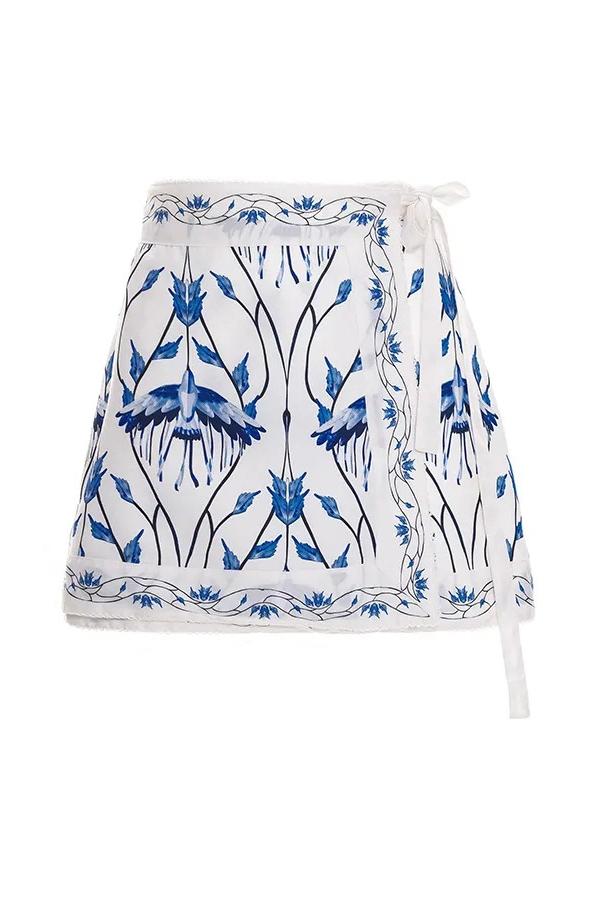 Miriam Baskılı Üçlü Bikini Takımı