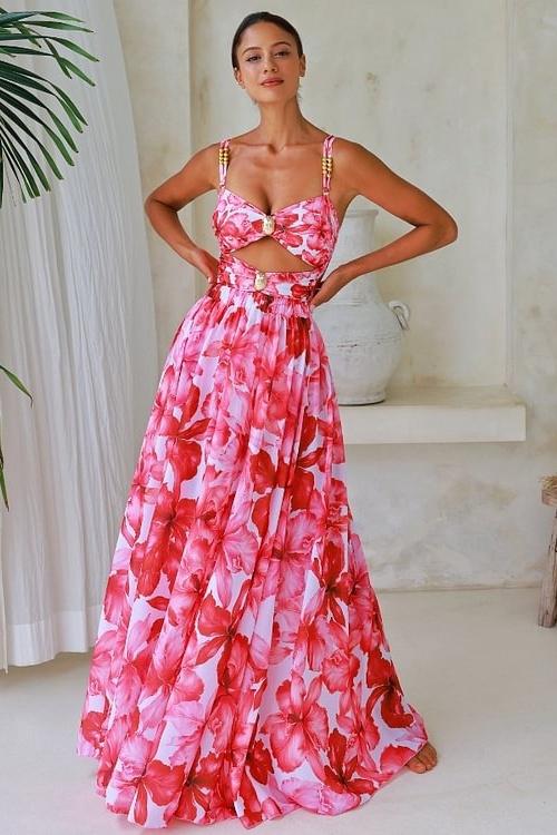 Modesty Baskılı Kesik İki Parçalı Yüzme Seti