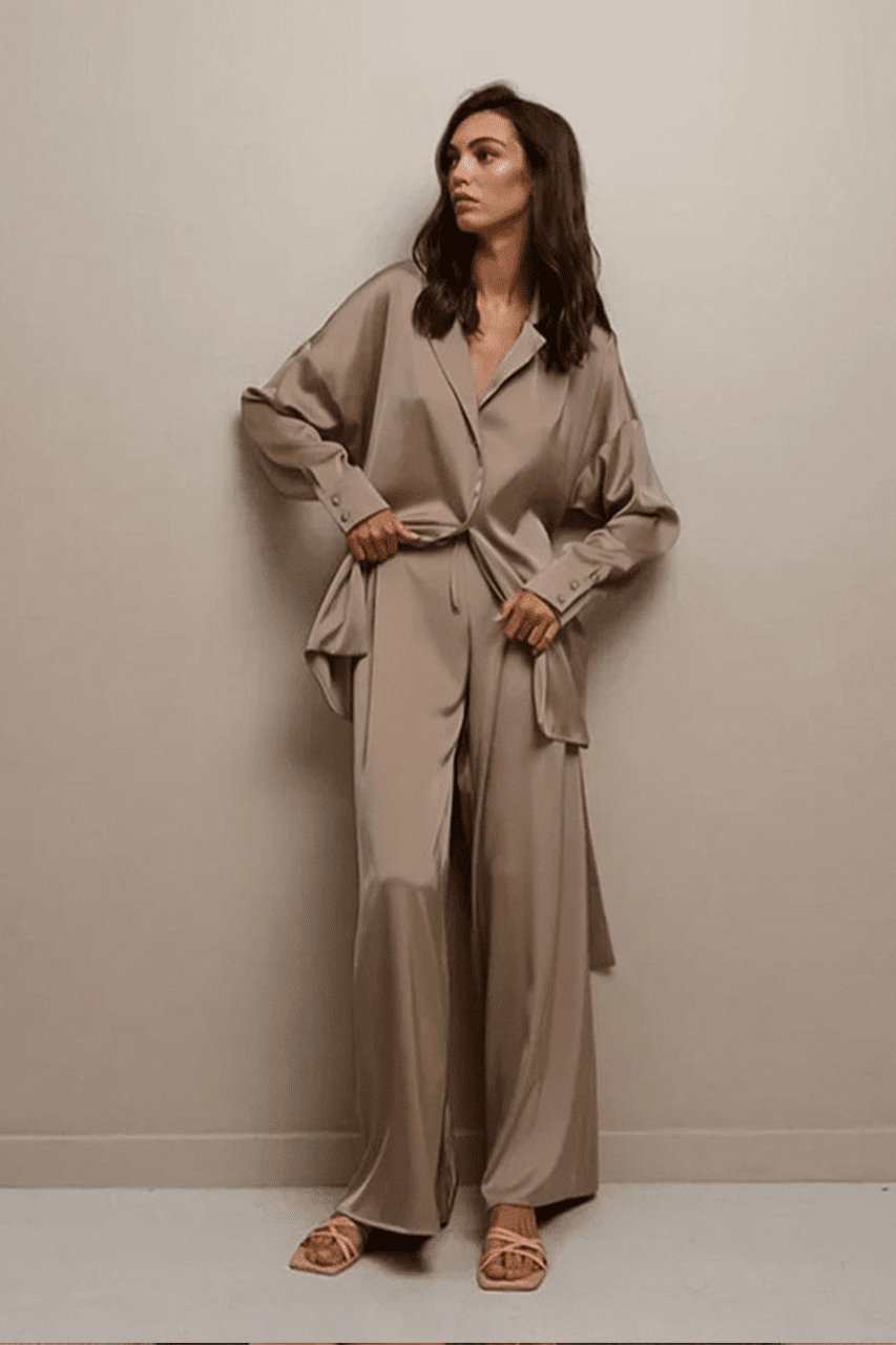 Ayışığı Kuşaklı Salon Takımı