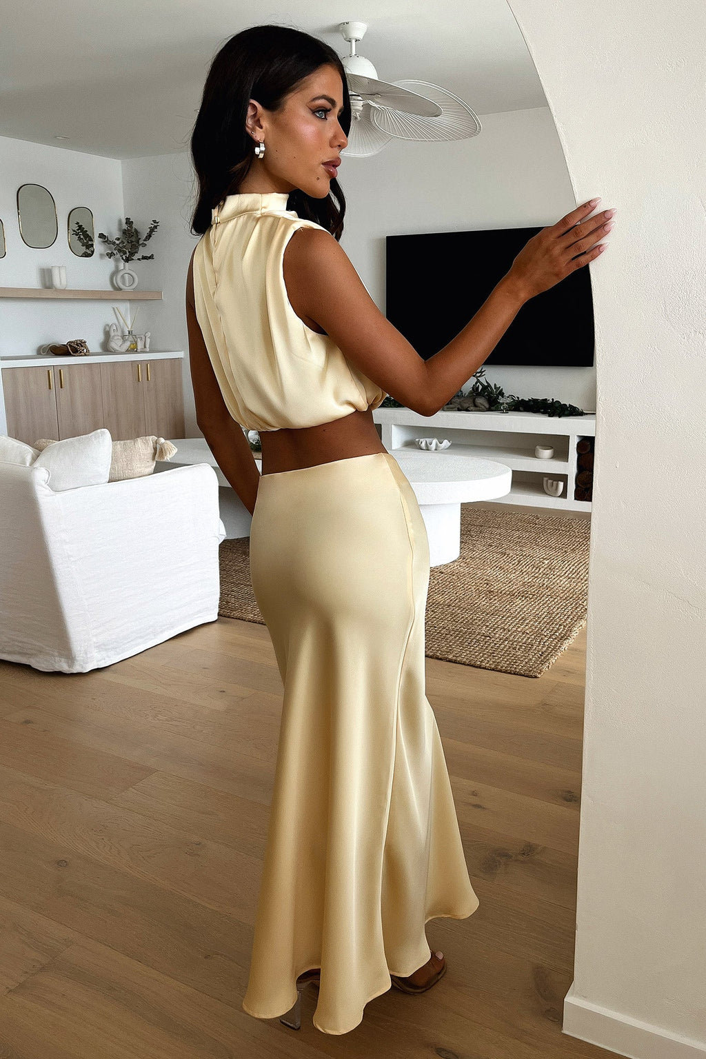 Santorini Top - Baby Sarı