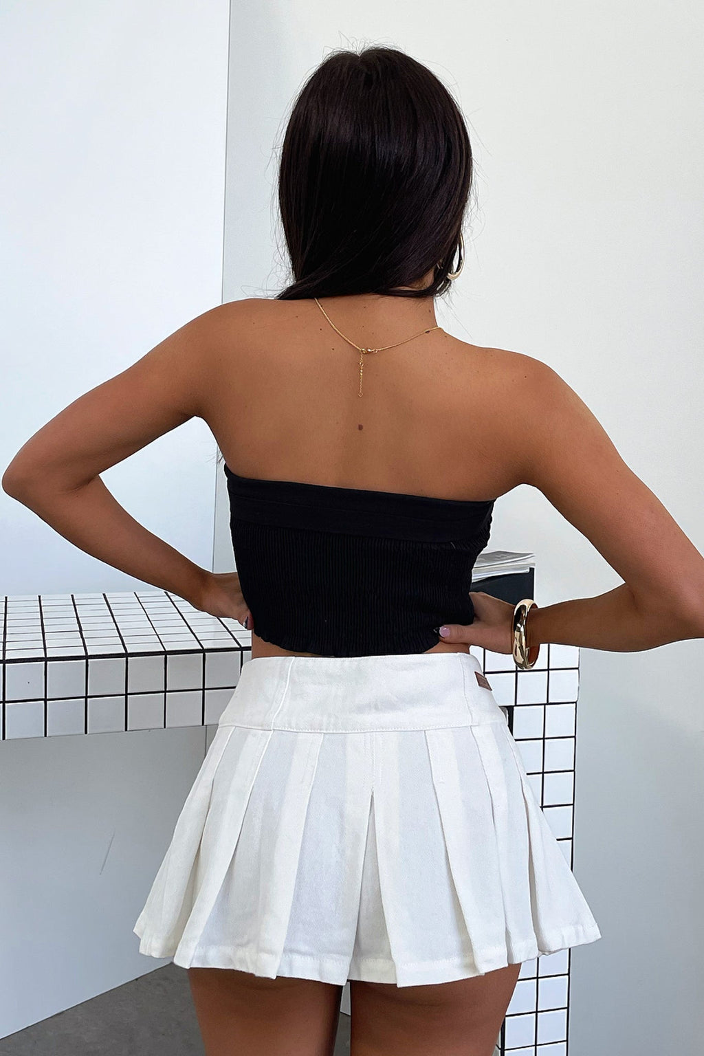 Stephanie Crop - Siyah