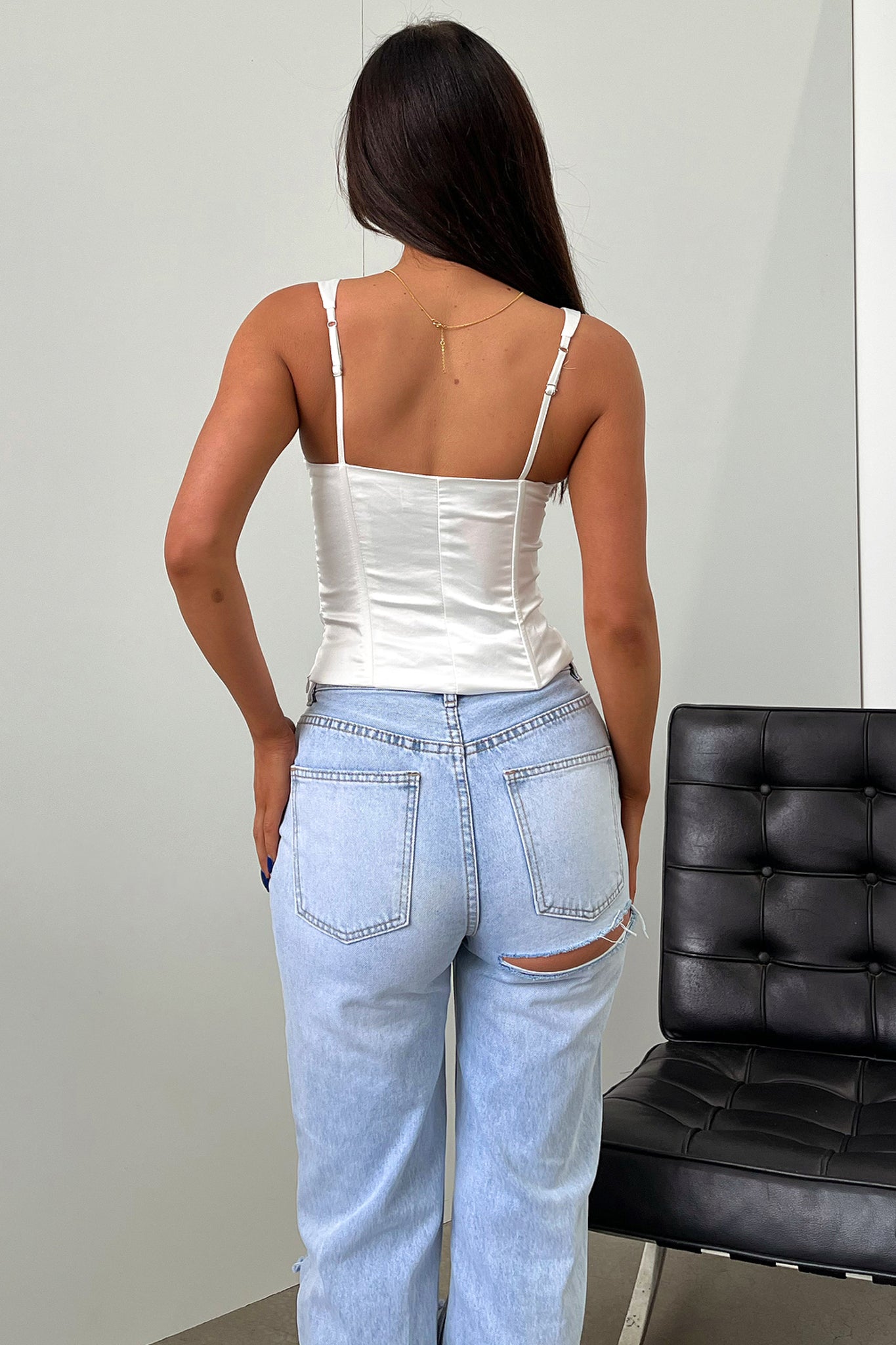 Talyeen Corset - Beyaz