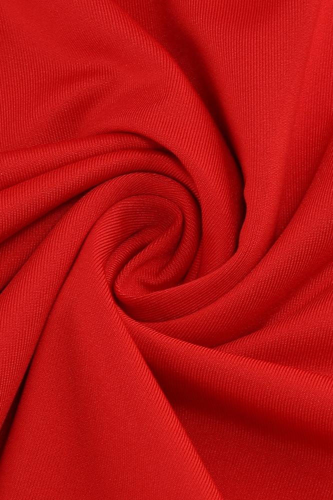 Truda Tüylü Omuzu Açık Mini Elbise