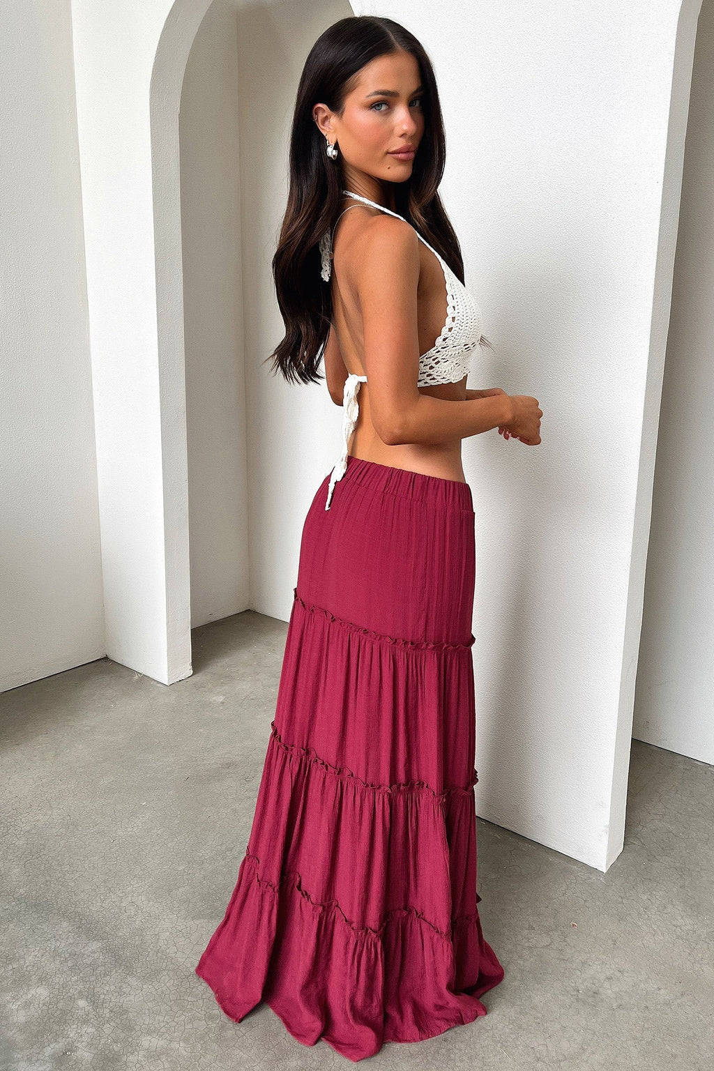 Valetta Crop - Beyaz