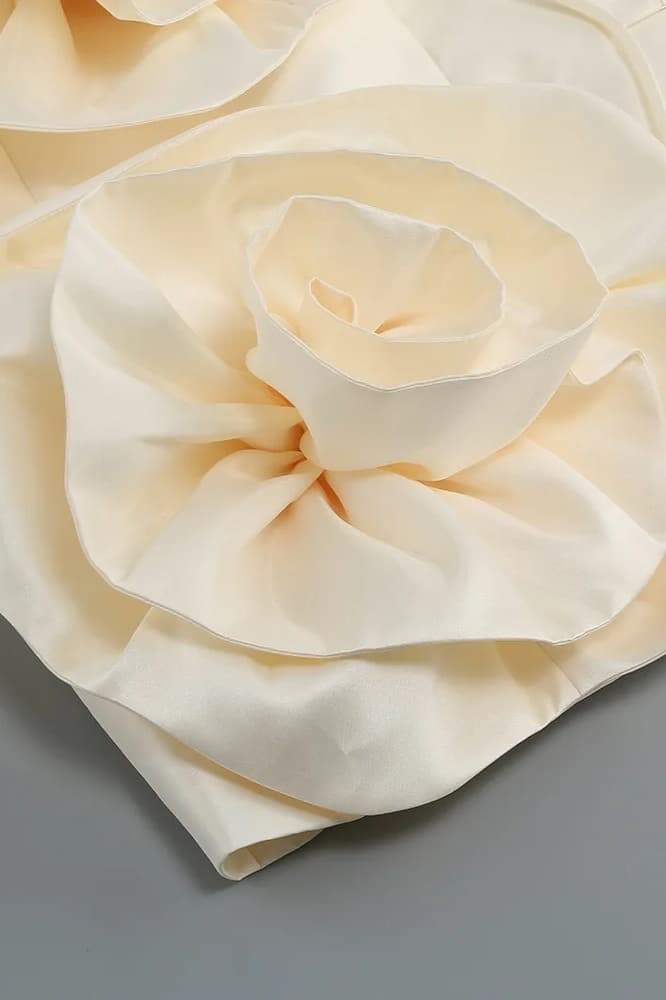 Venüs Çiçekleri Straplez Mini Elbise